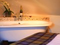 roll top bath to main bedroom