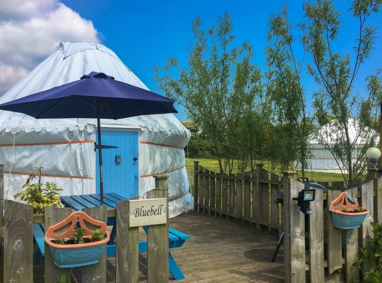 Bluebell Yurt At Perranporth