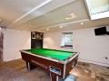 Games room in the cellar